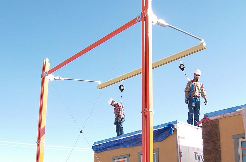 Mobile Fall Protection Flexible Lifeline Systems