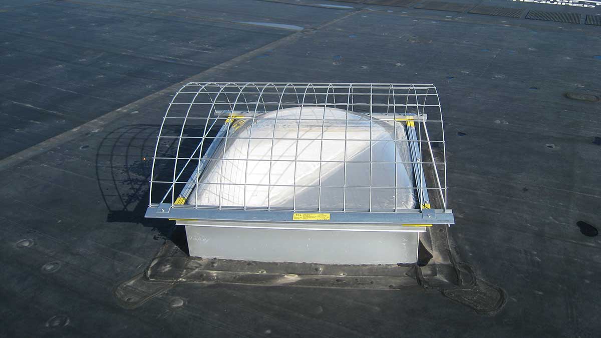 OSHA Compliant Skylight Screens Flexible Lifeline Systems